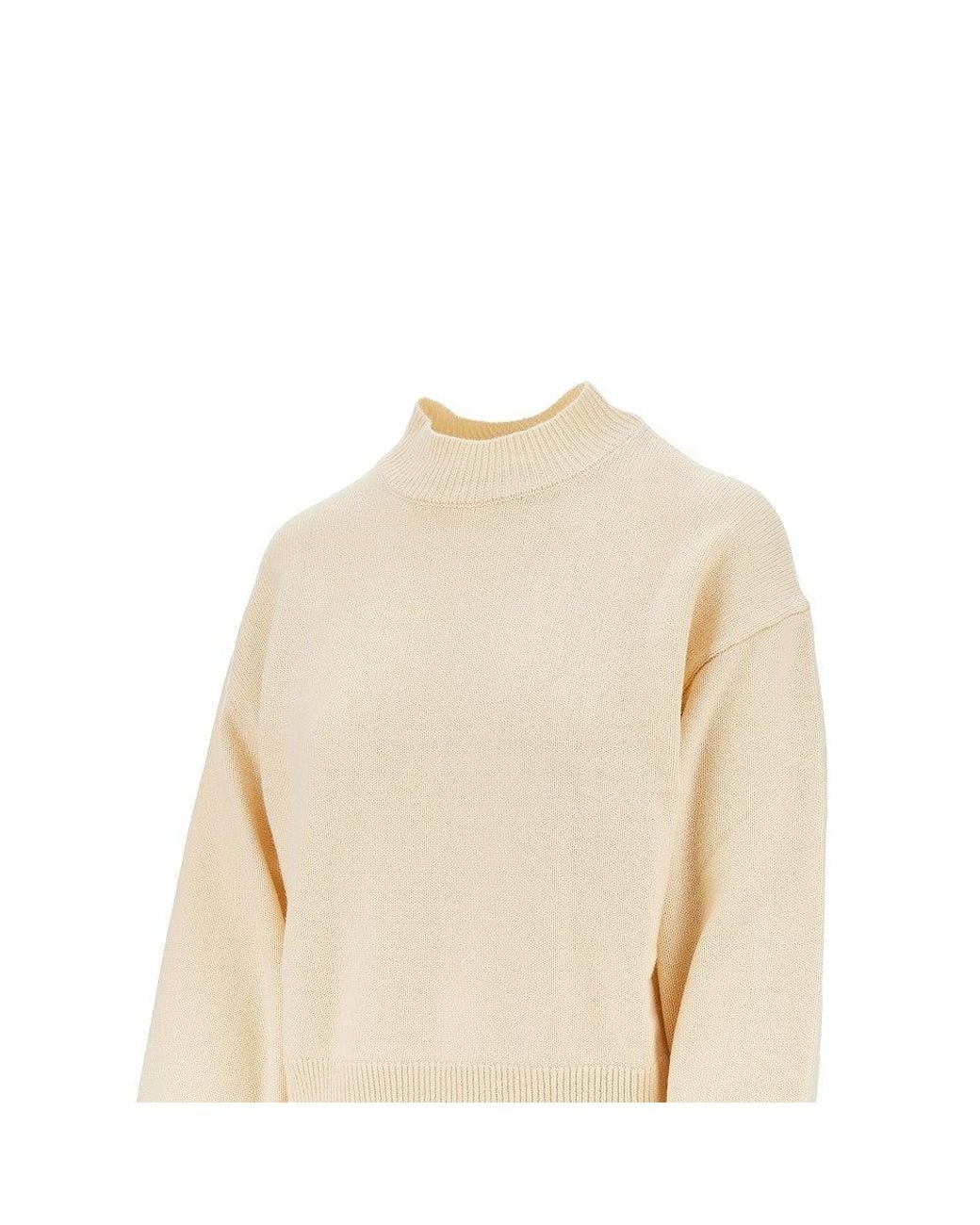 Pinko Natural Wool And Cashmere Sweater