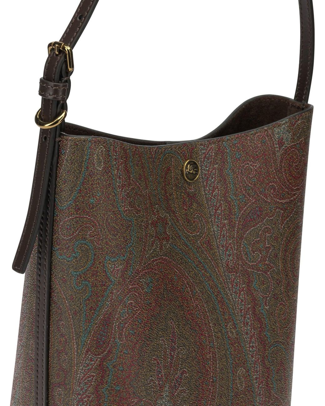 Etro Brown Essential" Small Shoulder Bag