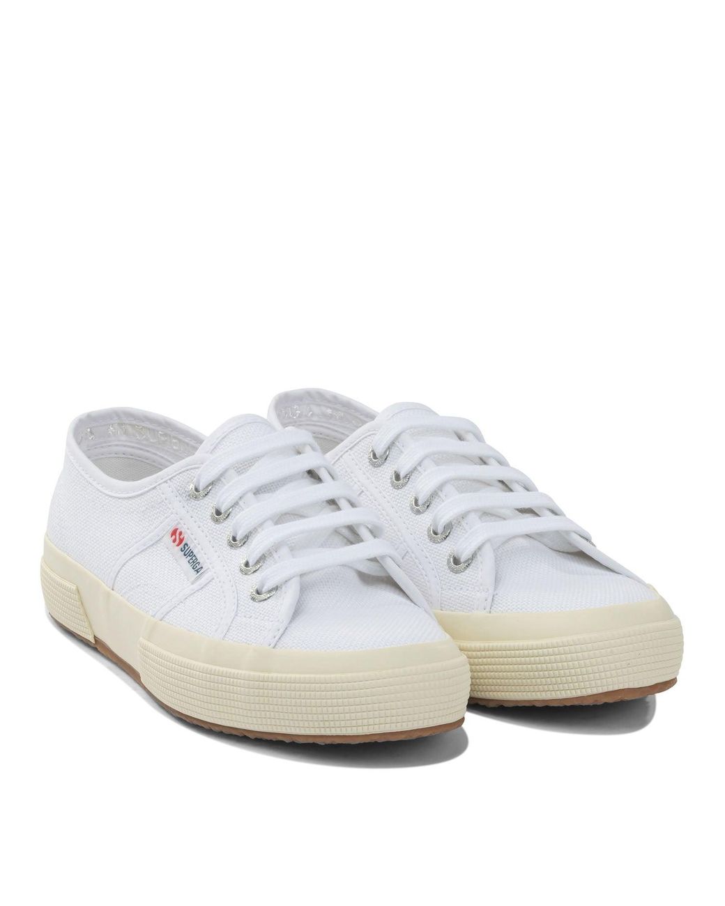 Superga White Sneakers & Slip-On
