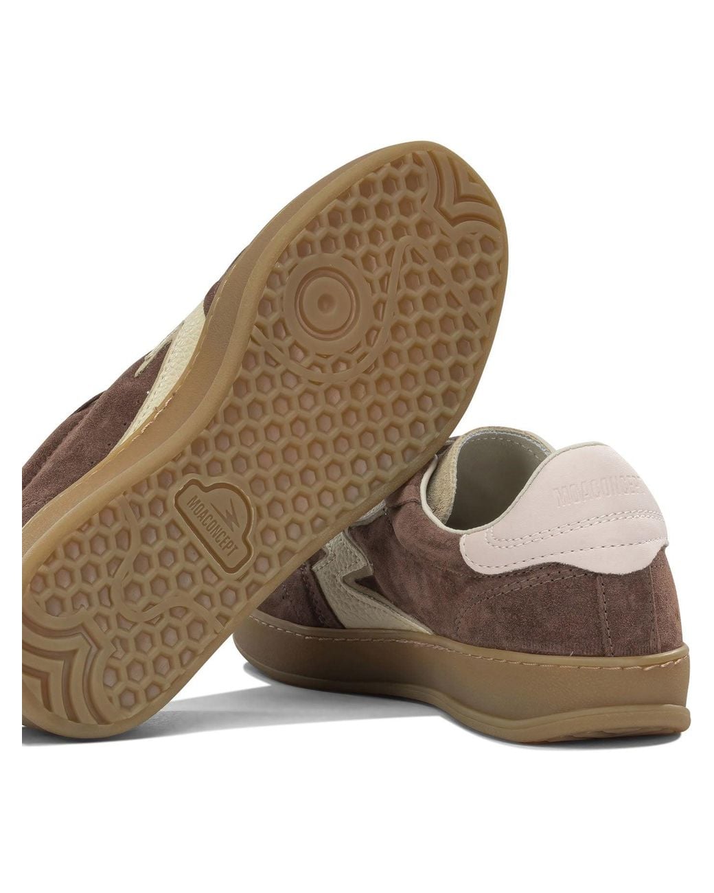 Moaconcept Brown Suede Sneakers