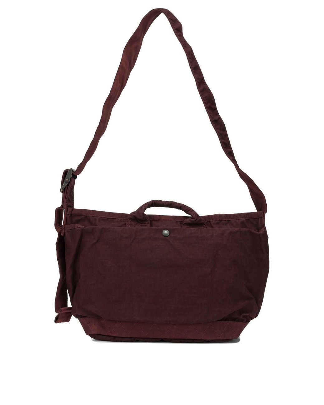 PORTER-YOSHIDA & CO Purple Porter-Yoshida & Co Crag Messenger Large Shoulder Bag Bordeaux for men
