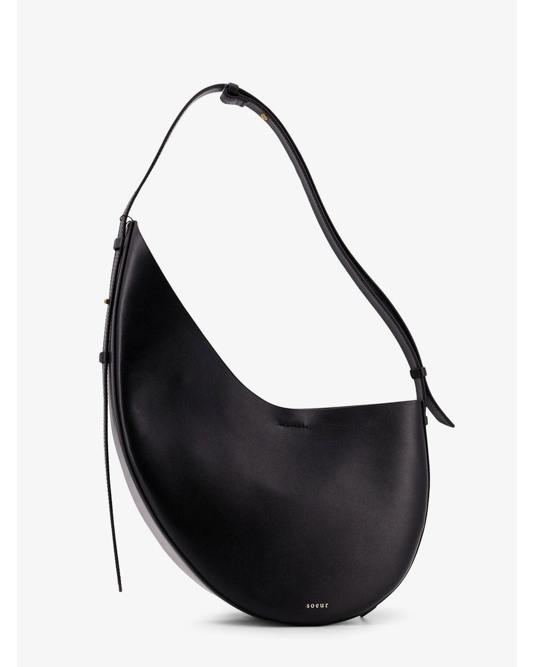 Soeur Black Winona Leather Shoulder Bag