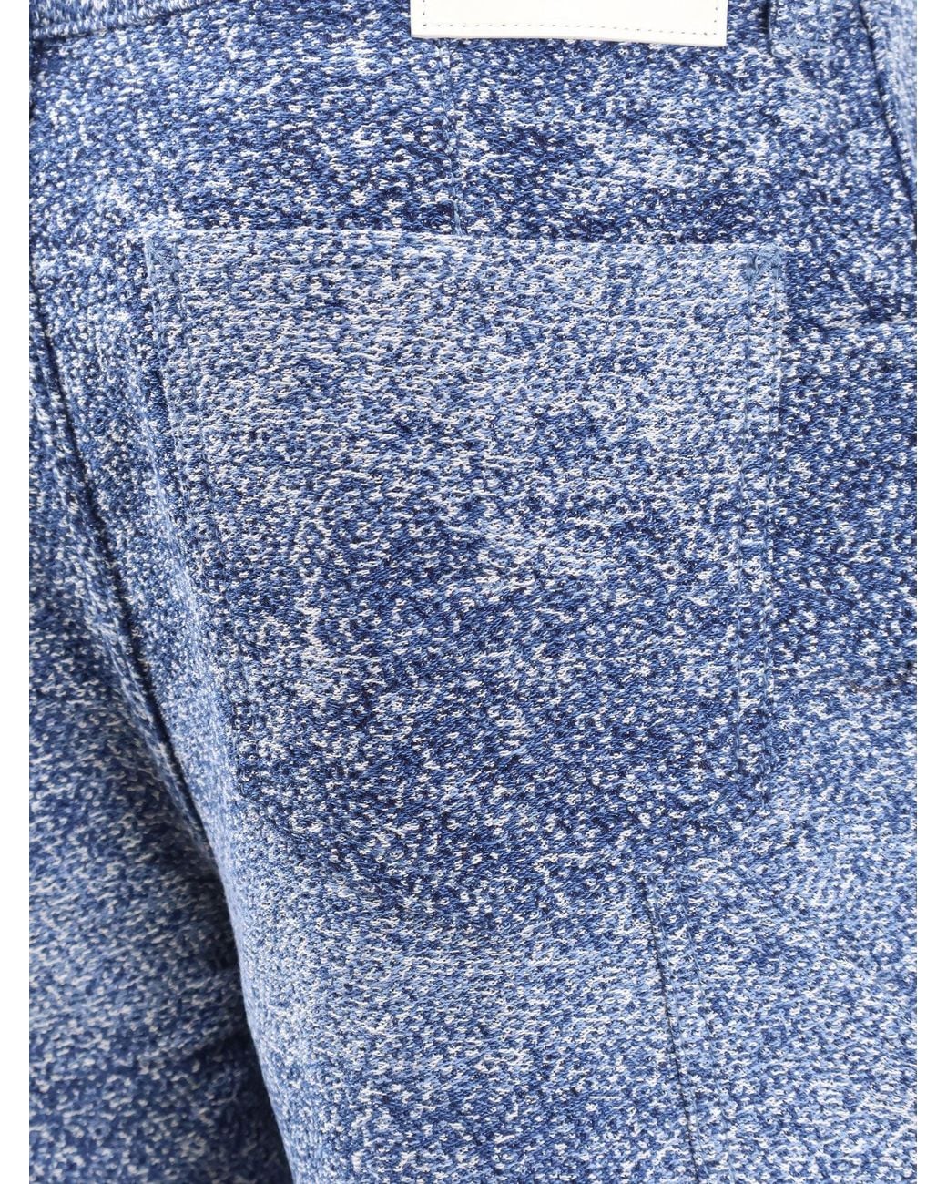 Dior Blue Carpenter Jacquard Jeans for men