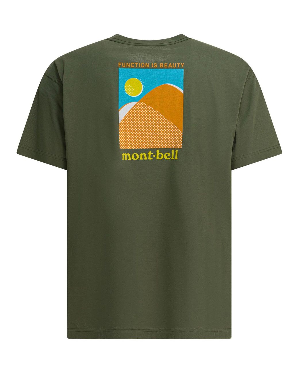 Montbell T-shirts Green for men