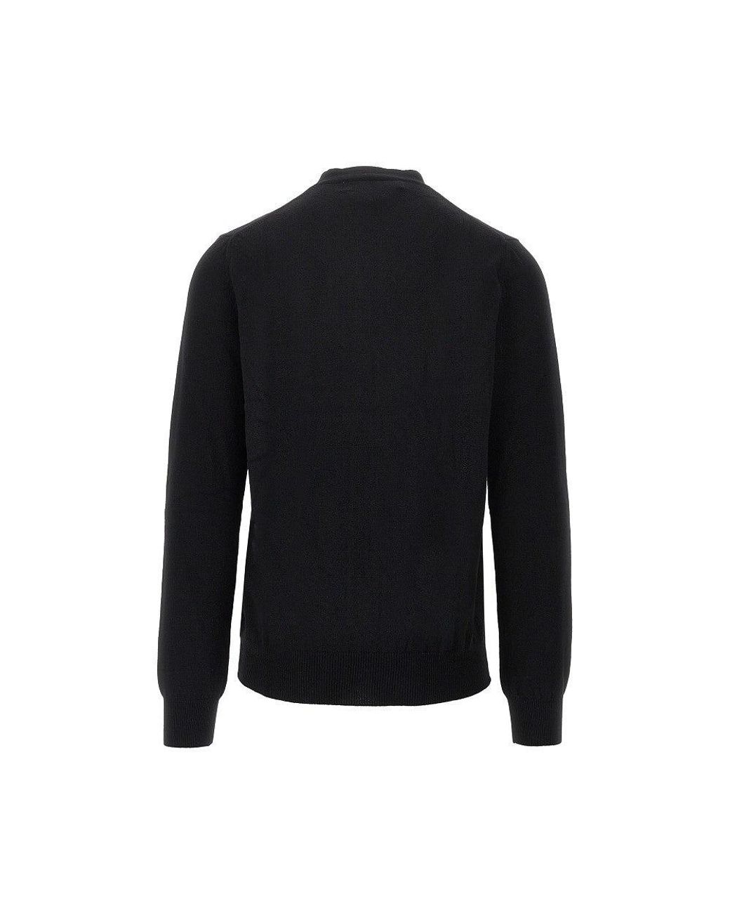 COMME DES GARÇONS PLAY Black Hearts Patches Wool Cardigan for men