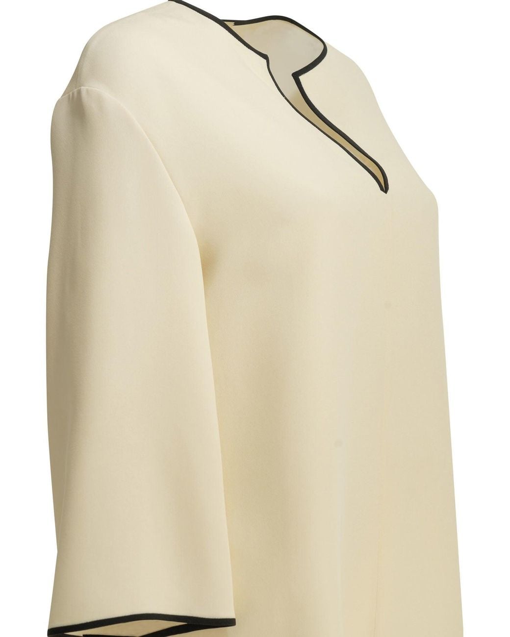 Valentino Natural Cady Couture Blouse