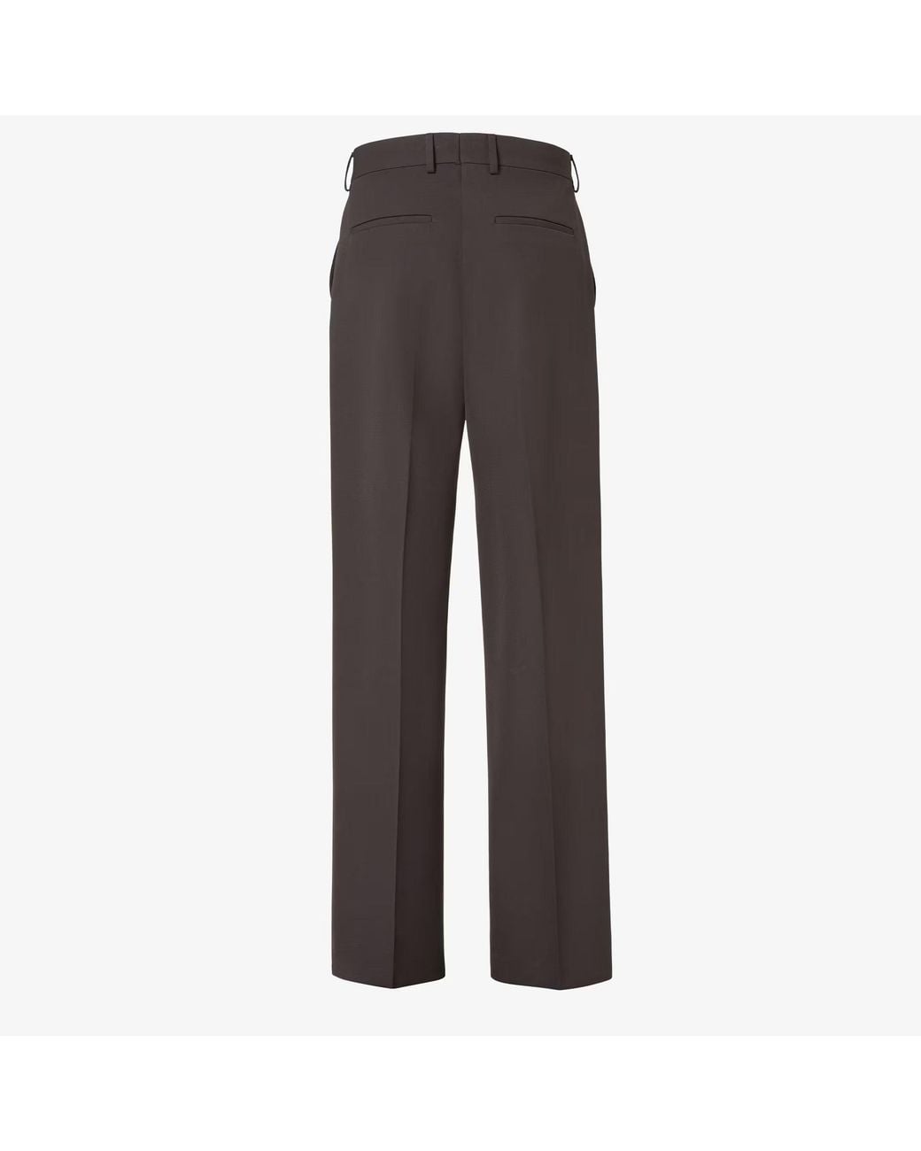 Fendi Gray Wool Pants