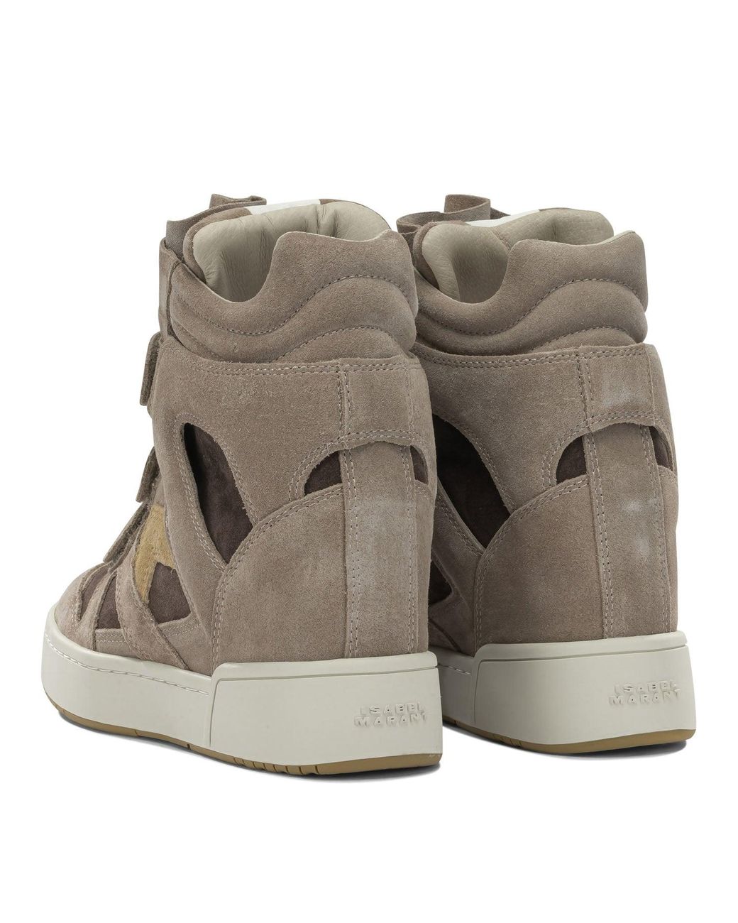 Isabel Marant Brown "Im3" High Top Sneakers