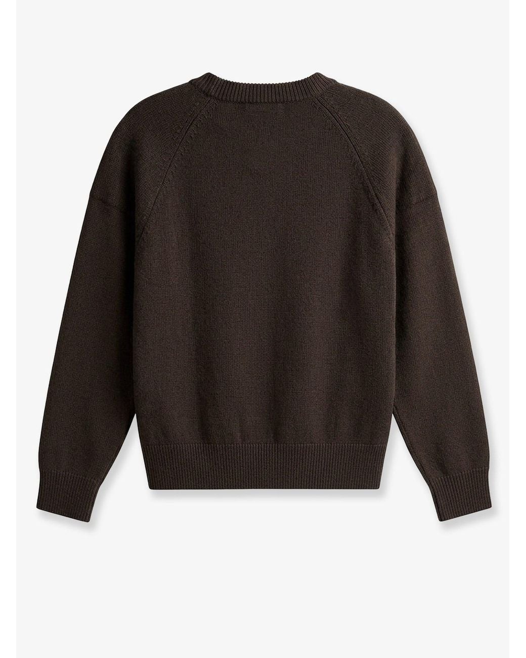 Frankie Shop Black Lina Wool Blend Sweater