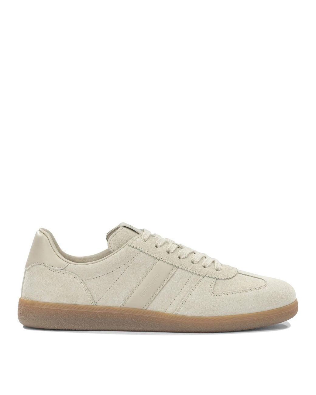 Tom Ford White "Archer" Low Top Sneakers