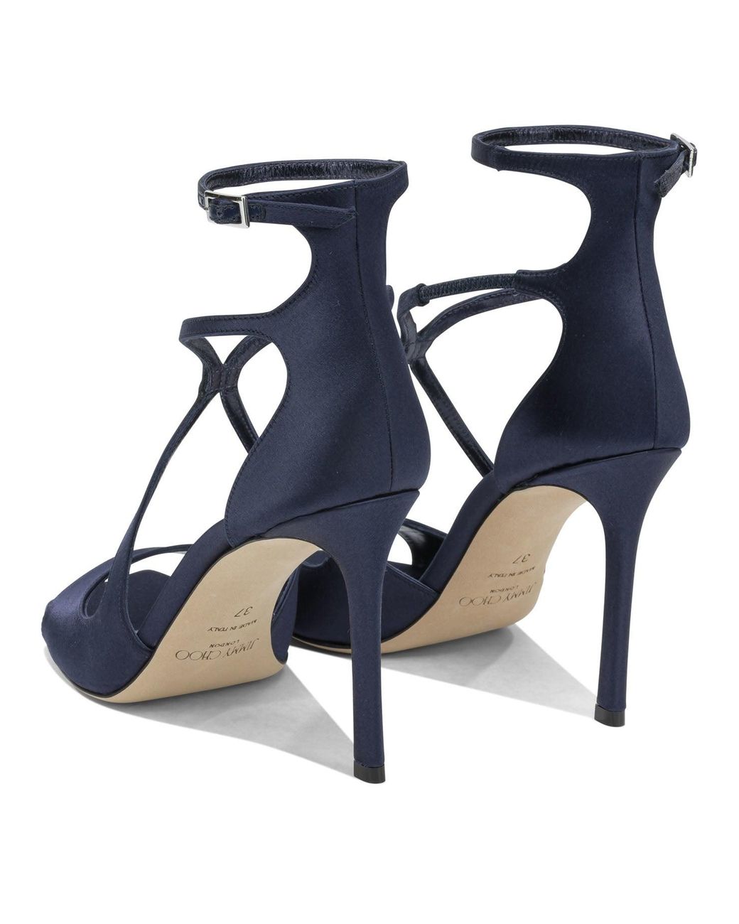 Jimmy Choo Blue "Azia 95Mm" Heeled Sandals