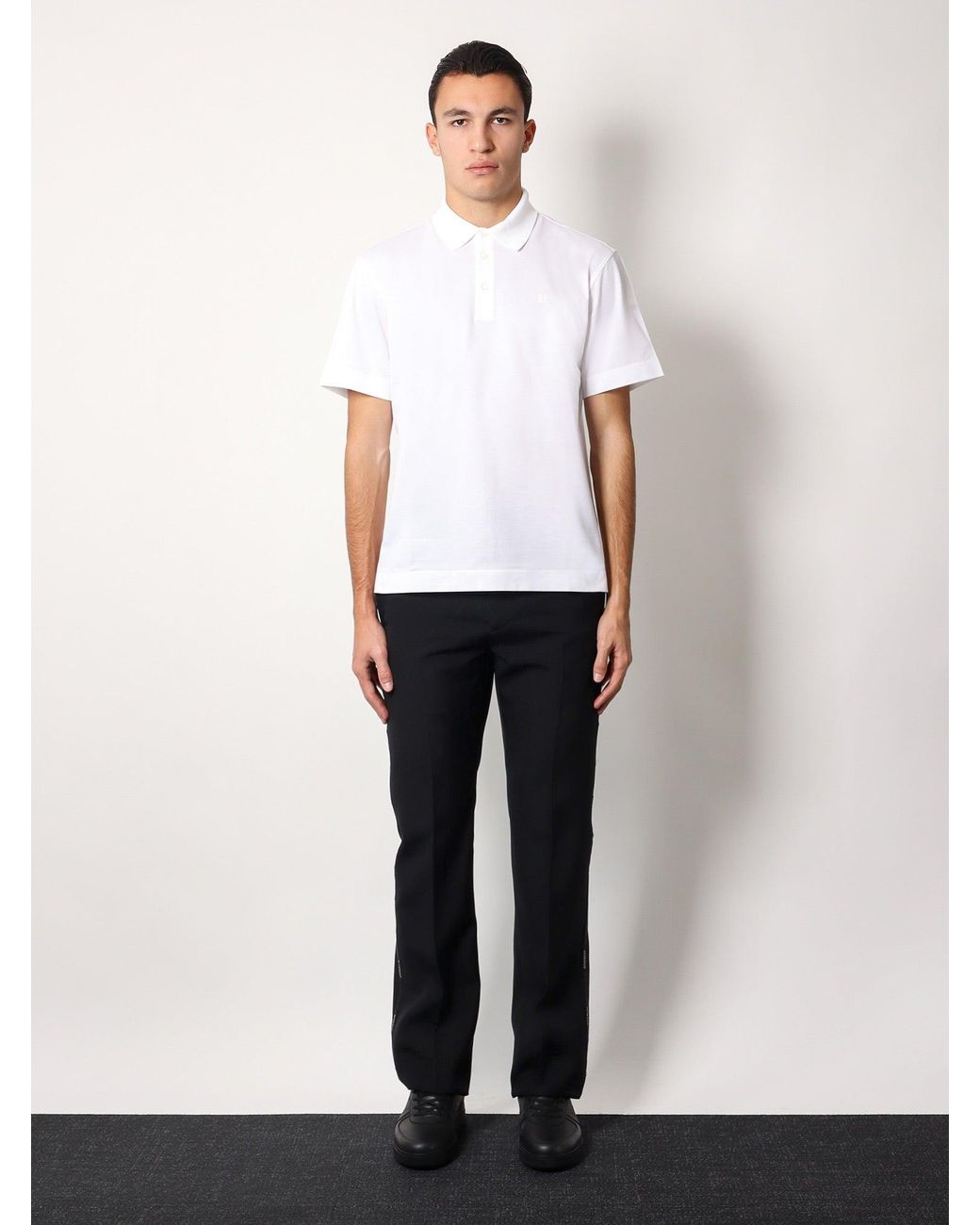 Givenchy White Polo Shirt for men