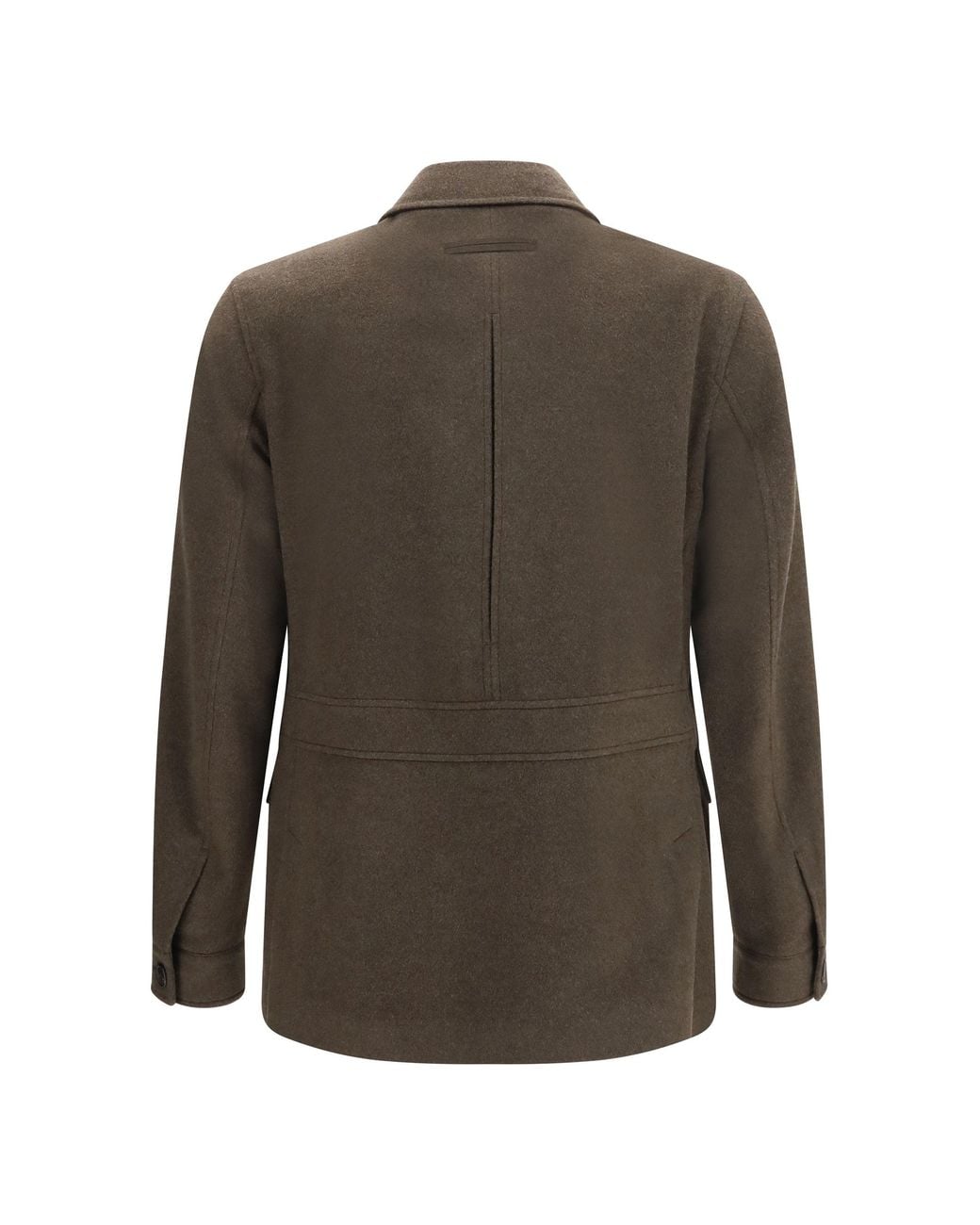 Zegna Gray Falcon Oasi Cashmere Elements Jacket for men