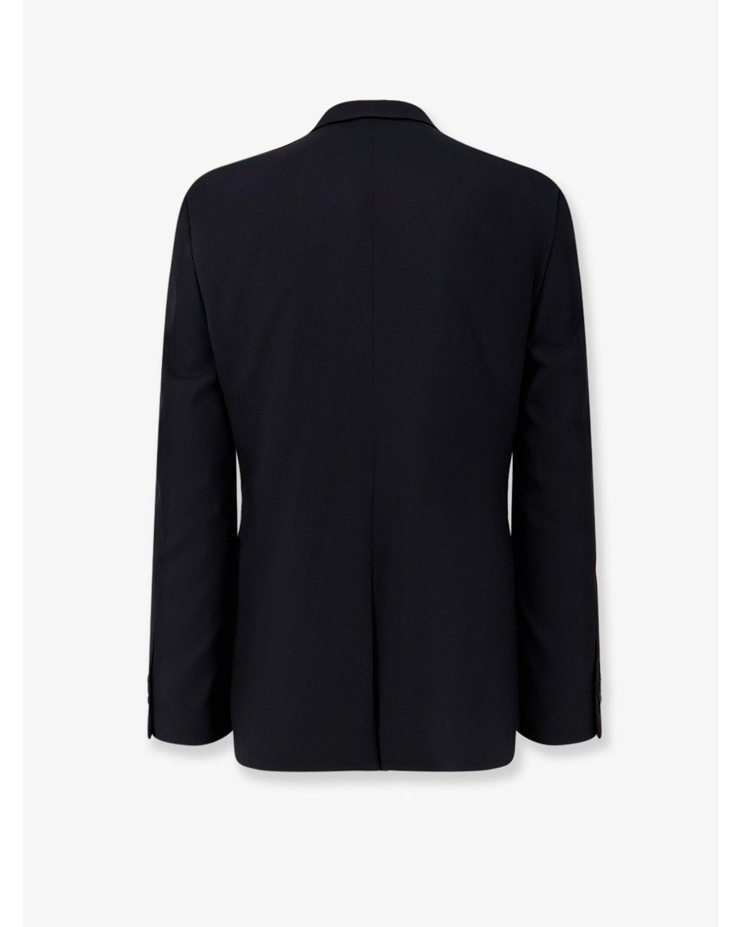Balenciaga Blue Standard Tailored Wool Blazer for men