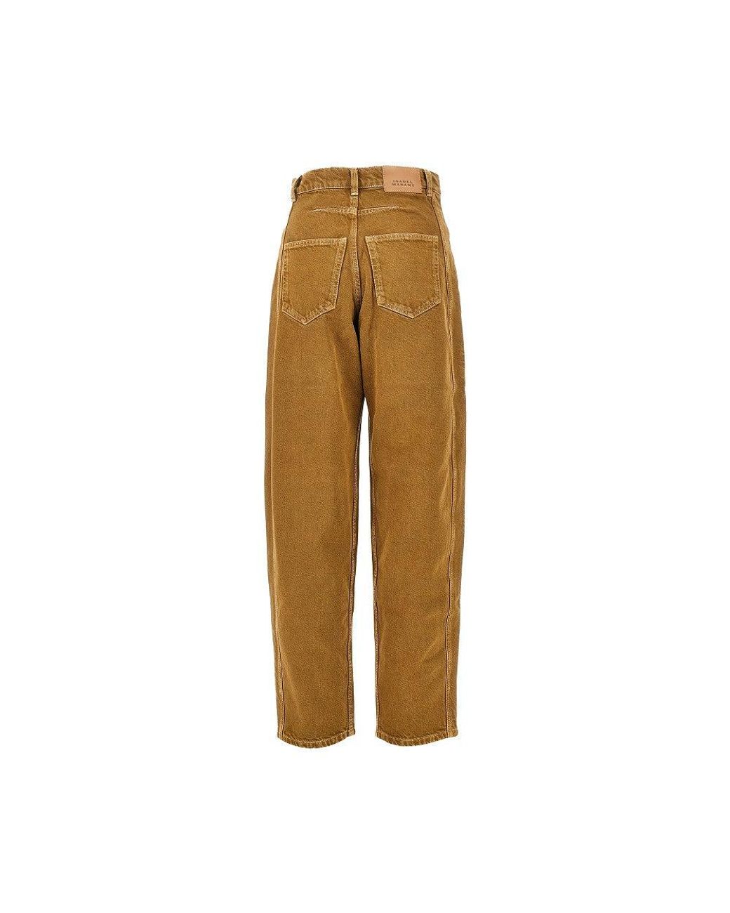 Isabel Marant Natural Lisha Denim Pants