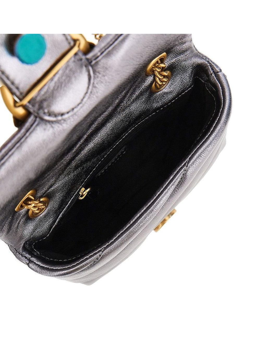 Pinko Gray Love Baby Puff Bag