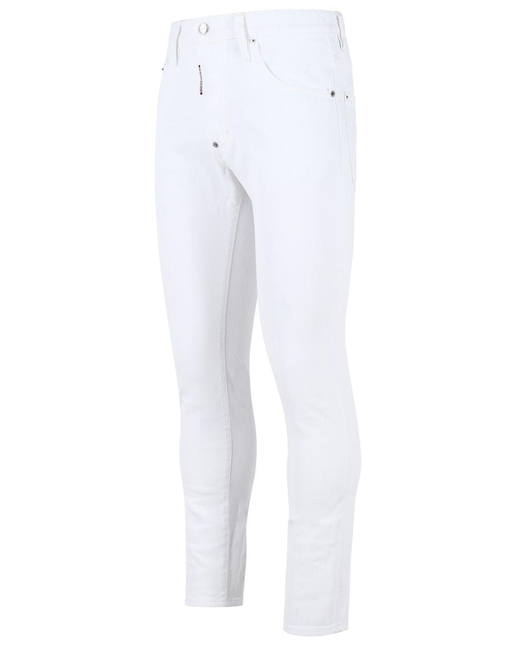 DSquared² White Cotton Jeans for men