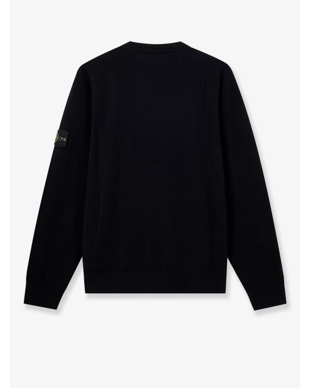 Stone Island Blue Virgin Wool Blend Sweater for men