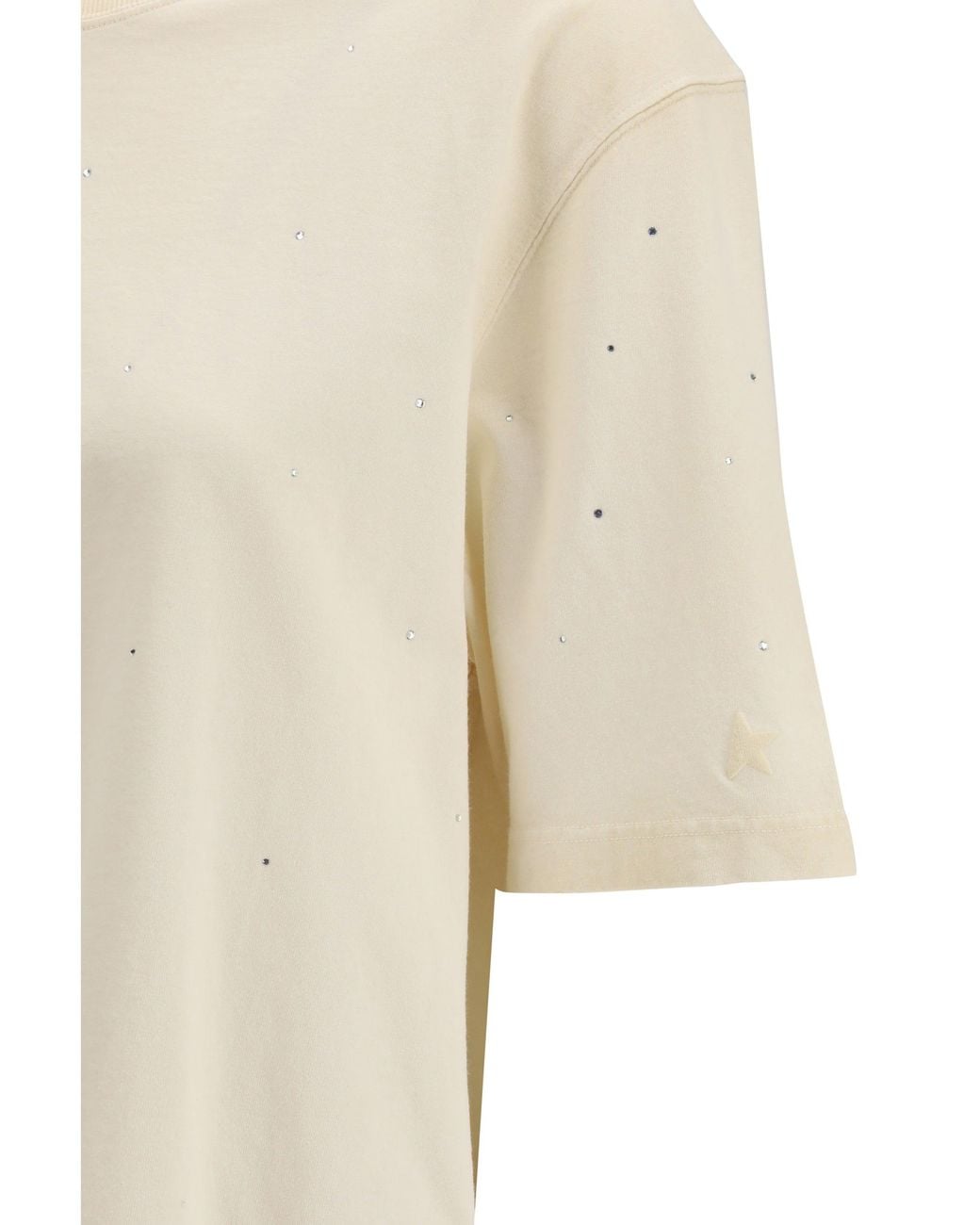 Golden Goose Deluxe Brand White Star T-Shirt