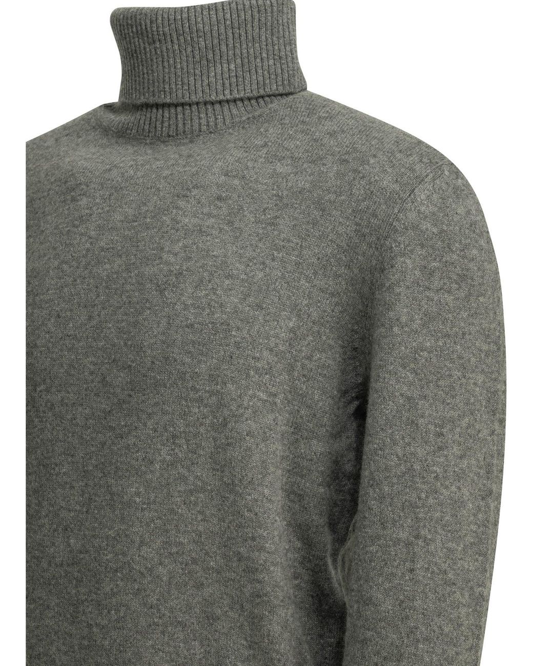 Altum Gray Cashmere Turtleneck Sweater