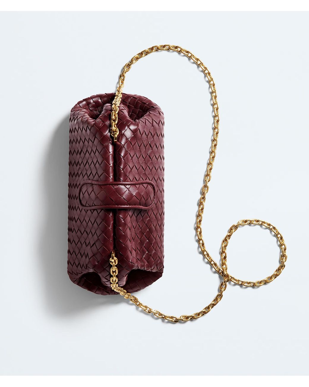 Bottega Veneta Red Lauren 1980 Small Clutch