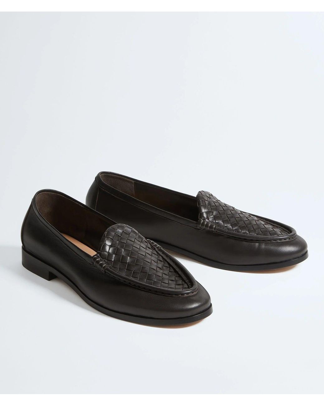 Bottega Veneta White Silenzio Loafers for men