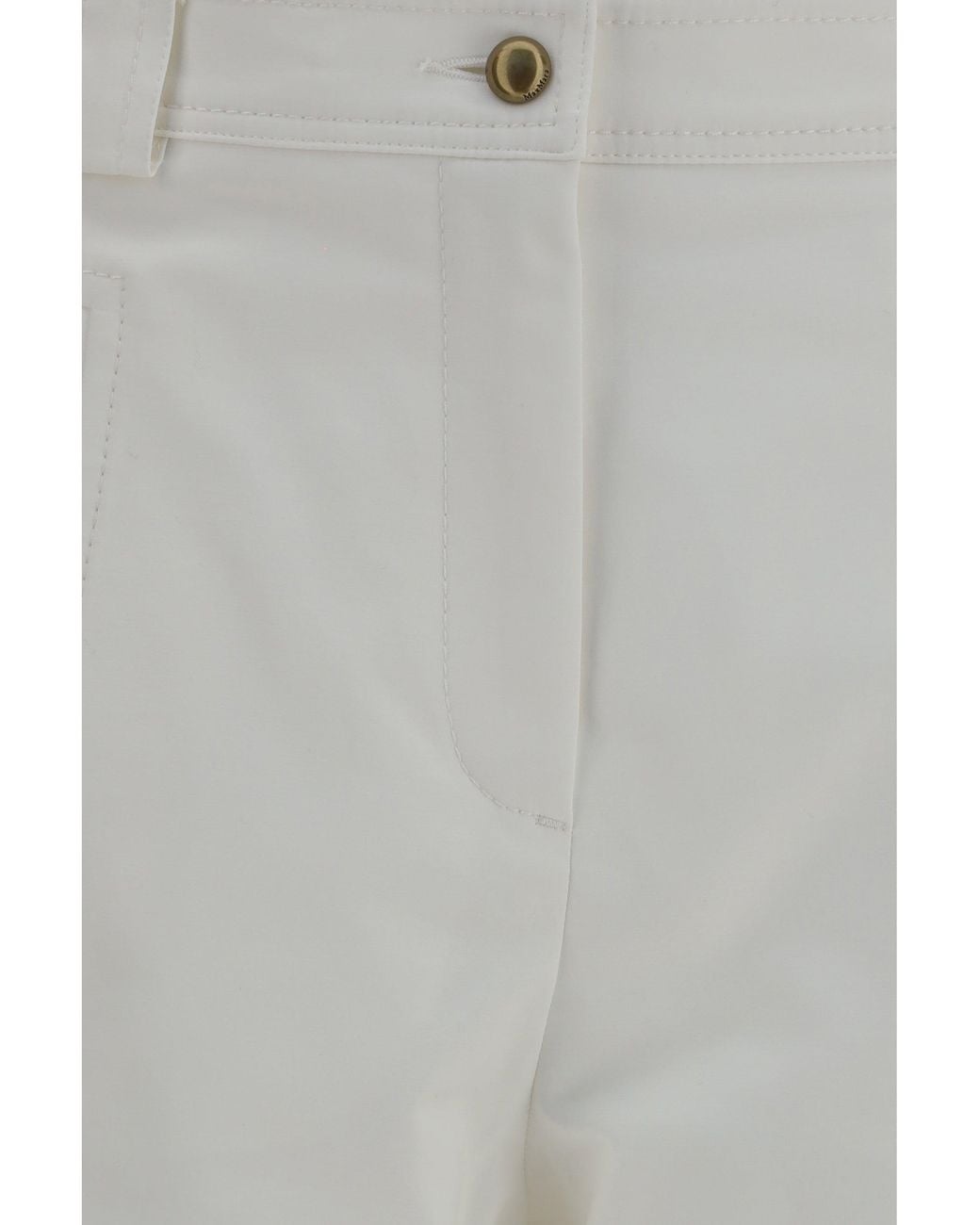 Max Mara Gray Adorni Cropped Pants Vela