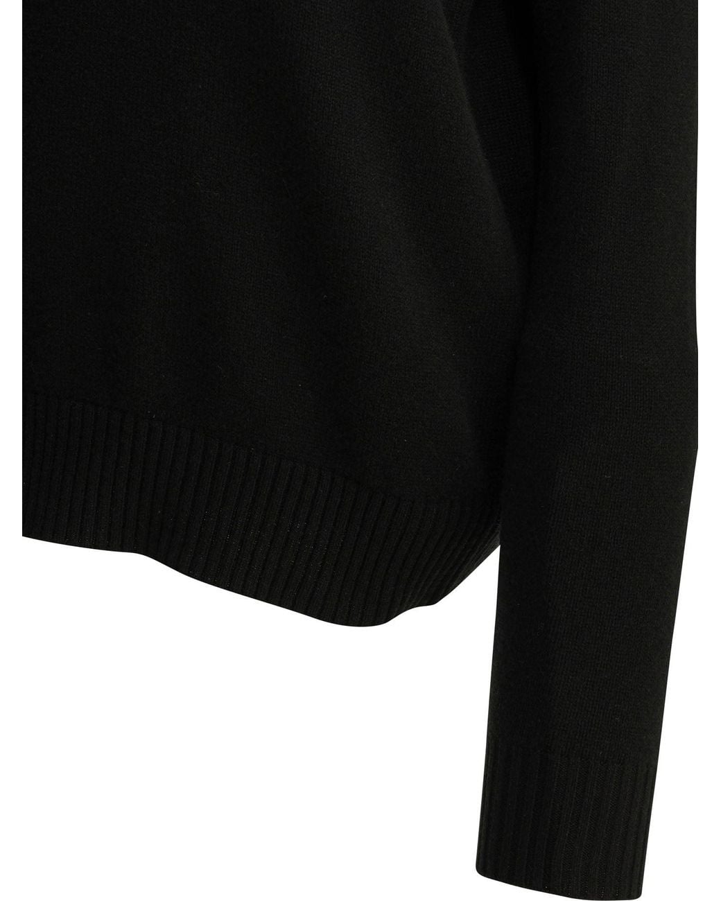 Givenchy Black Crew-Neck Sweater With Logo