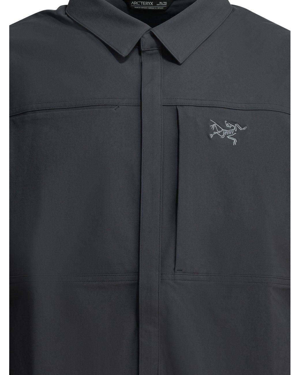 Arc'teryx Black Cronin Overshirt Jacket for men