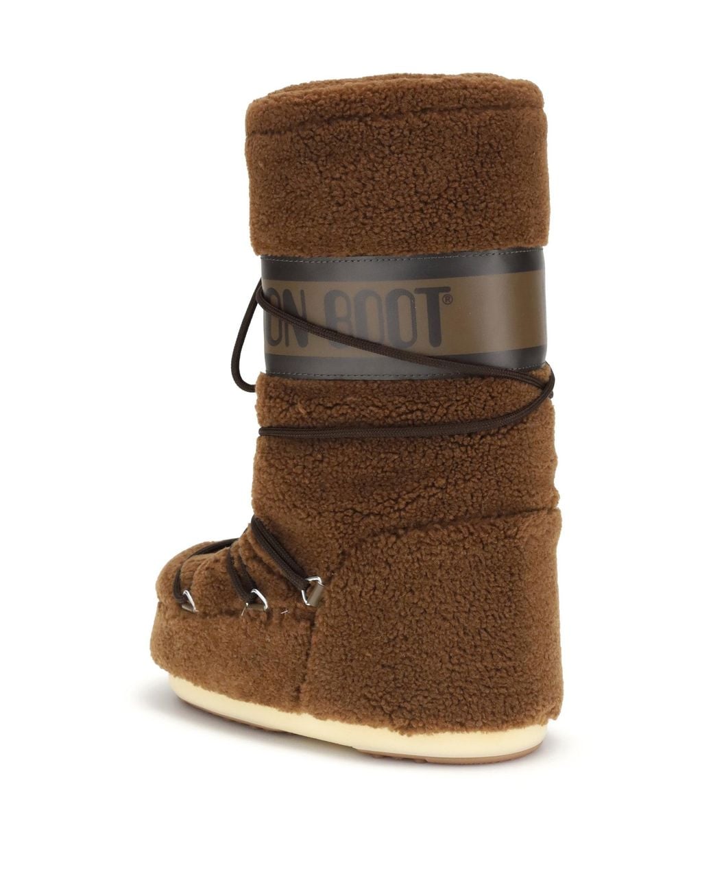 Moon Boot Brown Icon Teddy Boots