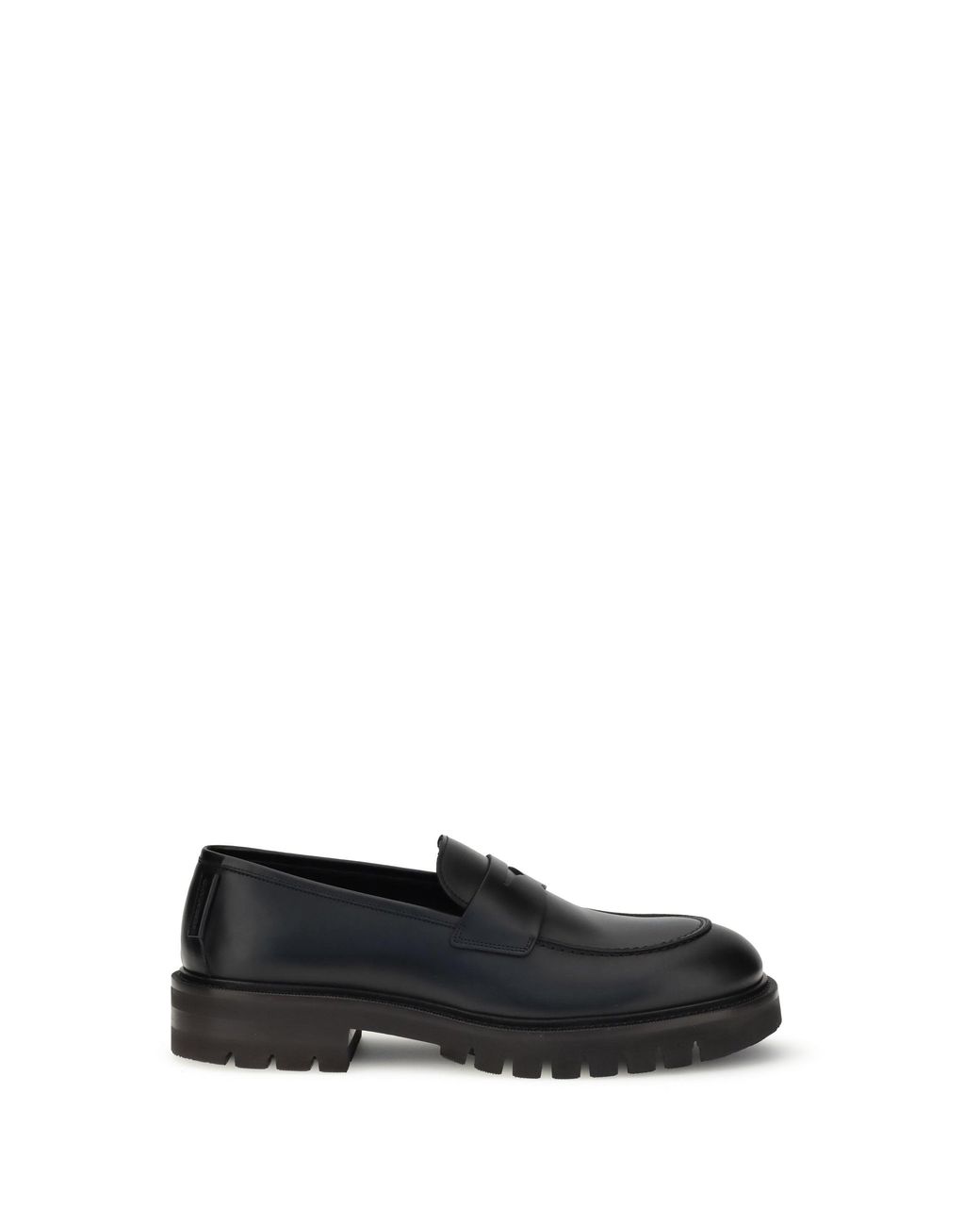 Ferragamo Black Penny Loafers