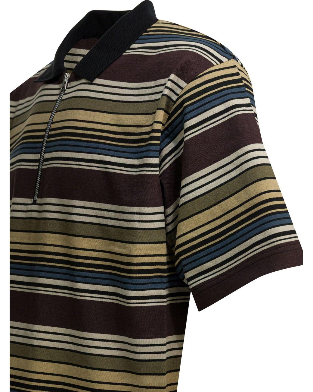 Sacai Black Polo Shirts for men