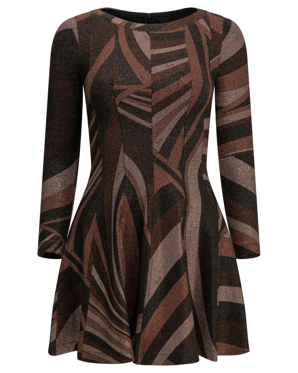 Emilio Pucci Black "Iride" Short Dress