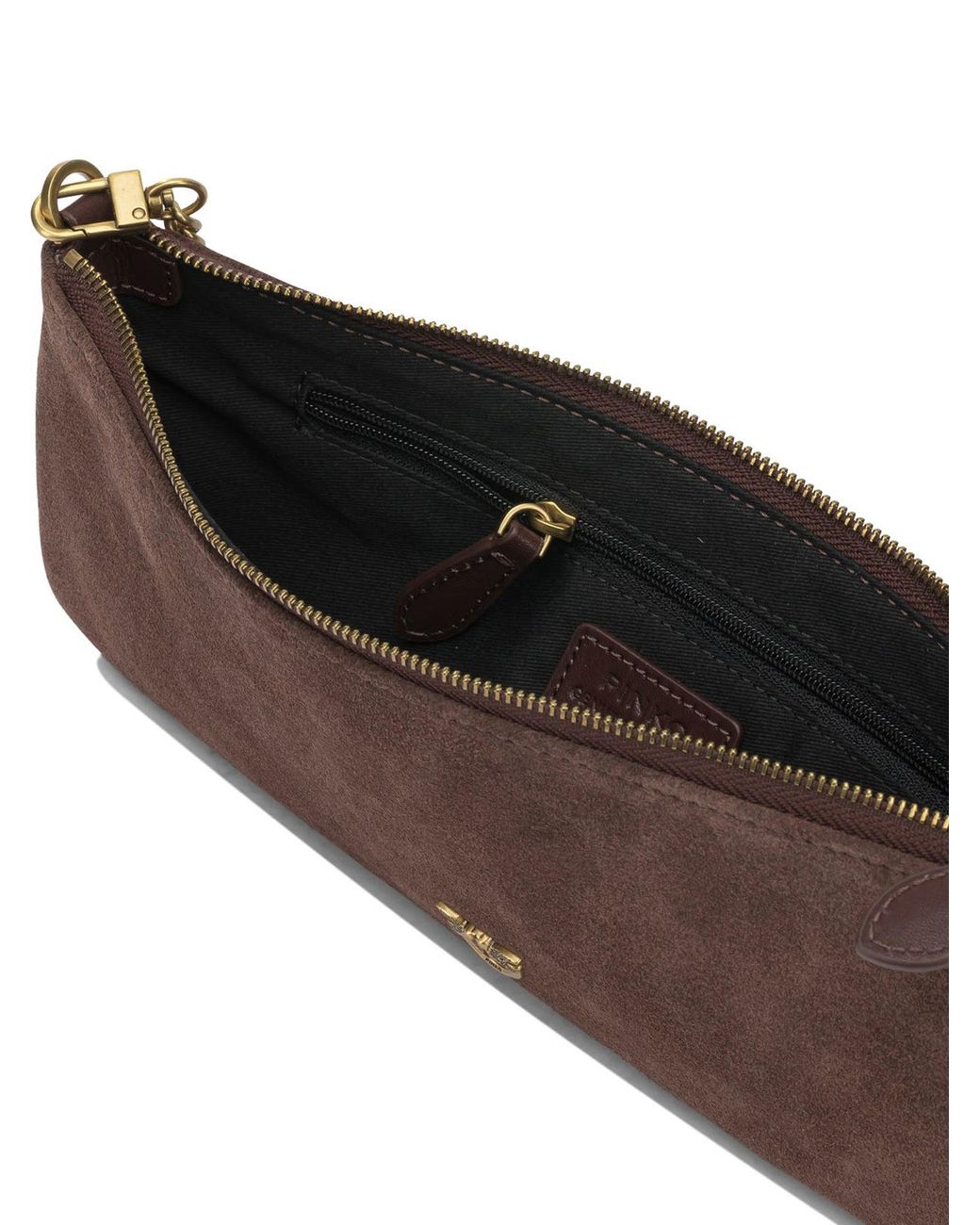 Pinko Brown Clutch Bag