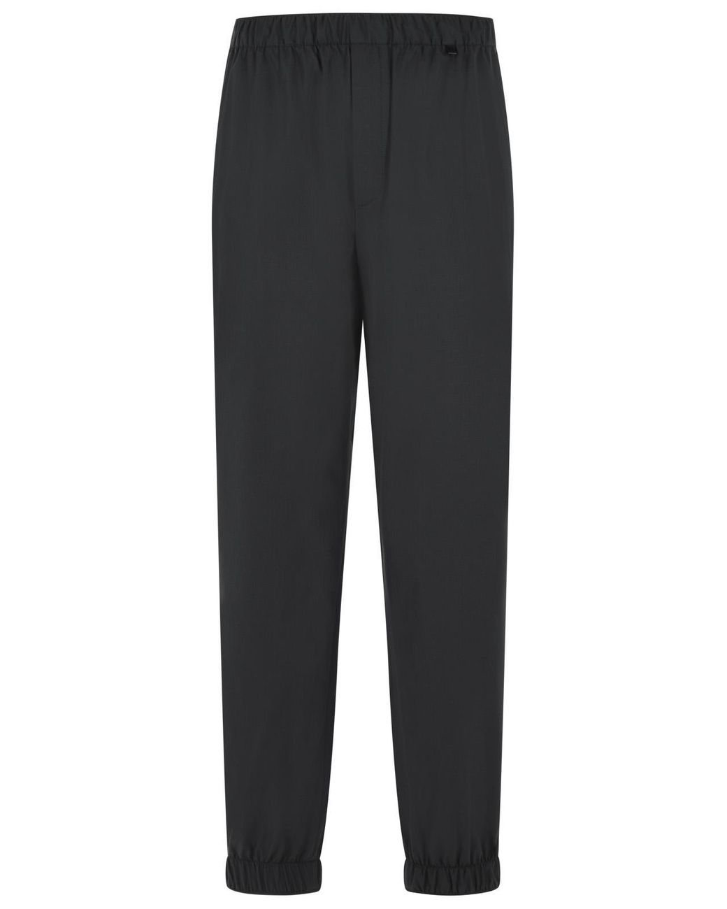 Moncler Gray Technical Trousers for men