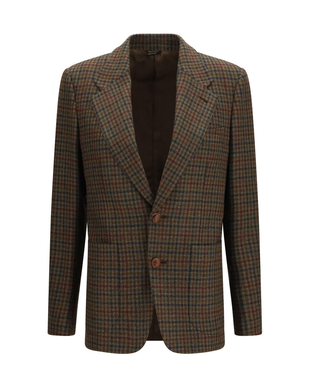 Loro Piana Green Hedland Blazer Colorful Tattersall