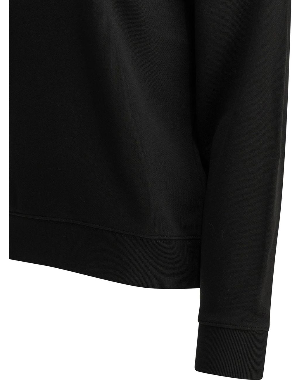 Maison Kitsuné Black Baby Fox Crew-Neck Sweatshirt
