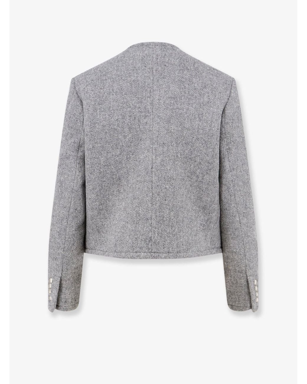 DUNST Gray Classic Tweed Blazer