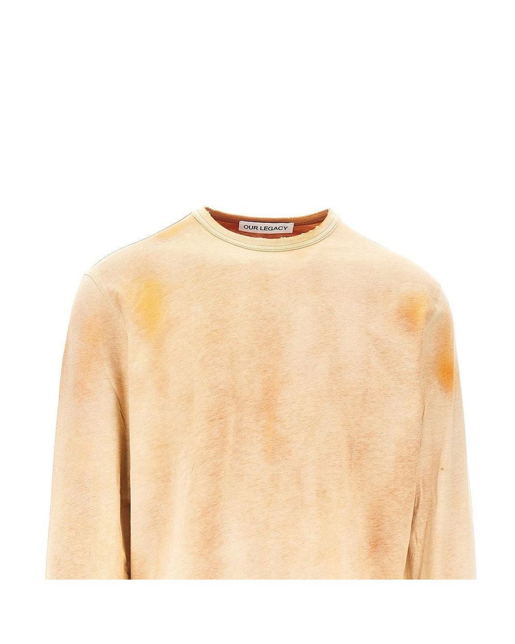 Our Legacy Natural 'Cruise' Long-Sleeved T-Shirt for men