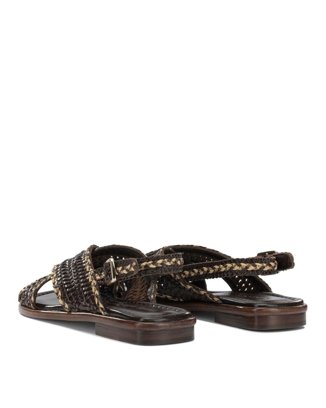 Pons Quintana Multicolor Leather Sandals