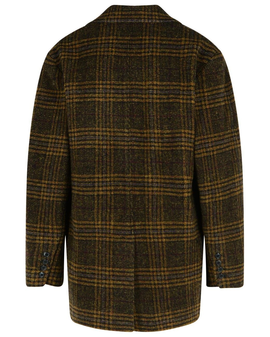 Isabel Marant Green Gesina' Khaki Virgin Wool Blazer