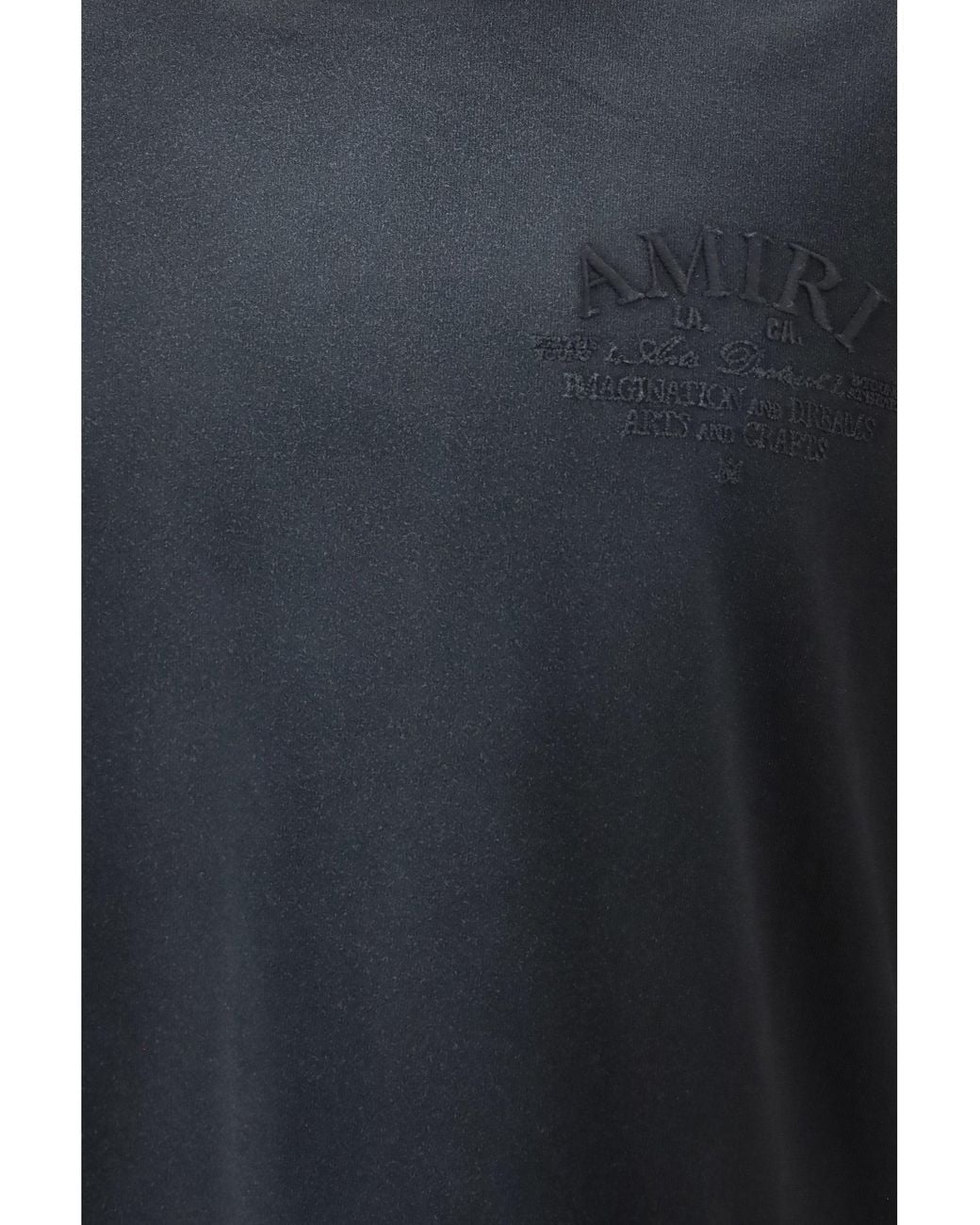 Amiri Black T-Shirt Arts District for men