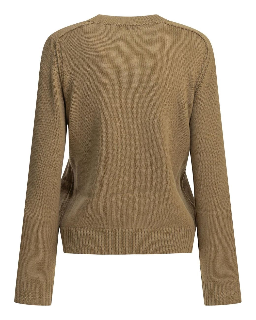 Burberry Green "Janelle" Round Neck Sweater