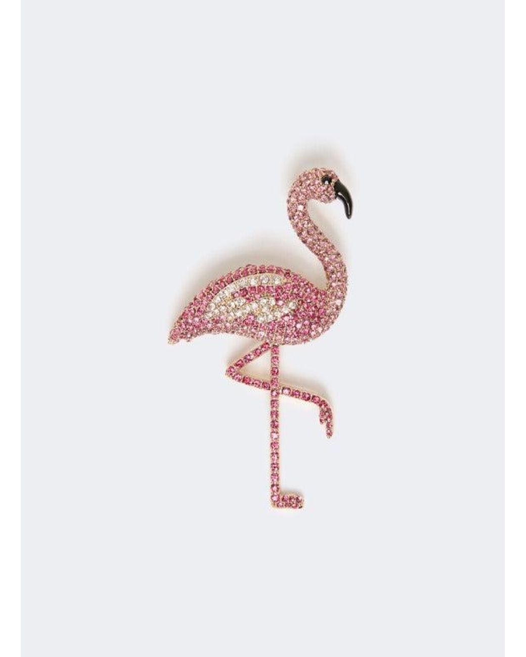 Weekend by Maxmara White Metal Brooch