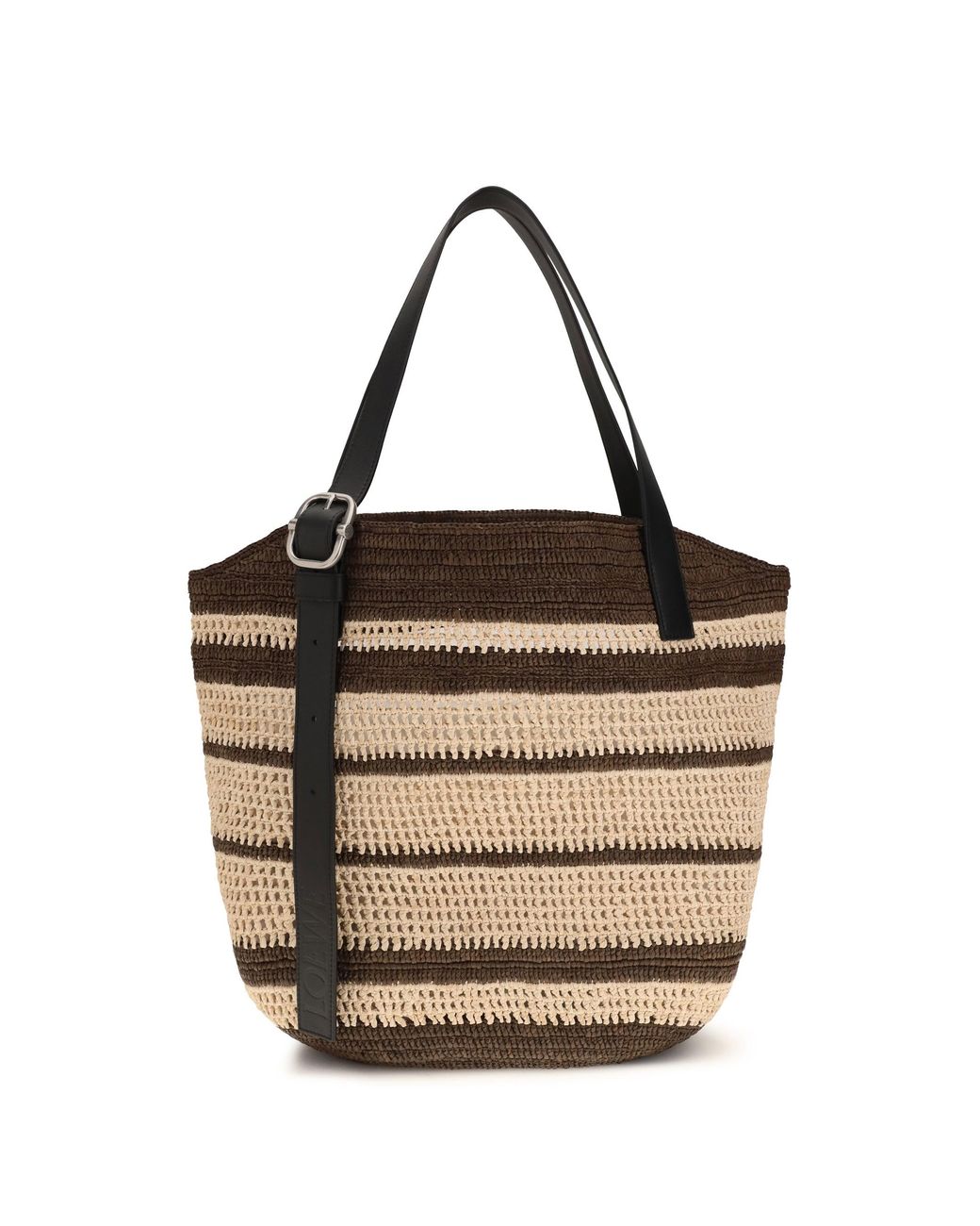 Loewe White Loop Basket Bag for men
