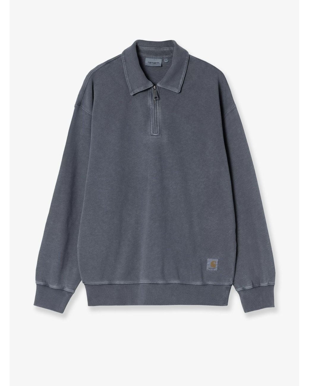 Carhartt Blue Harper Cotton Polo Shirt for men