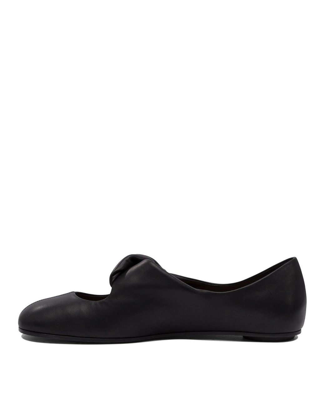 McQueen Black Leather Shoes