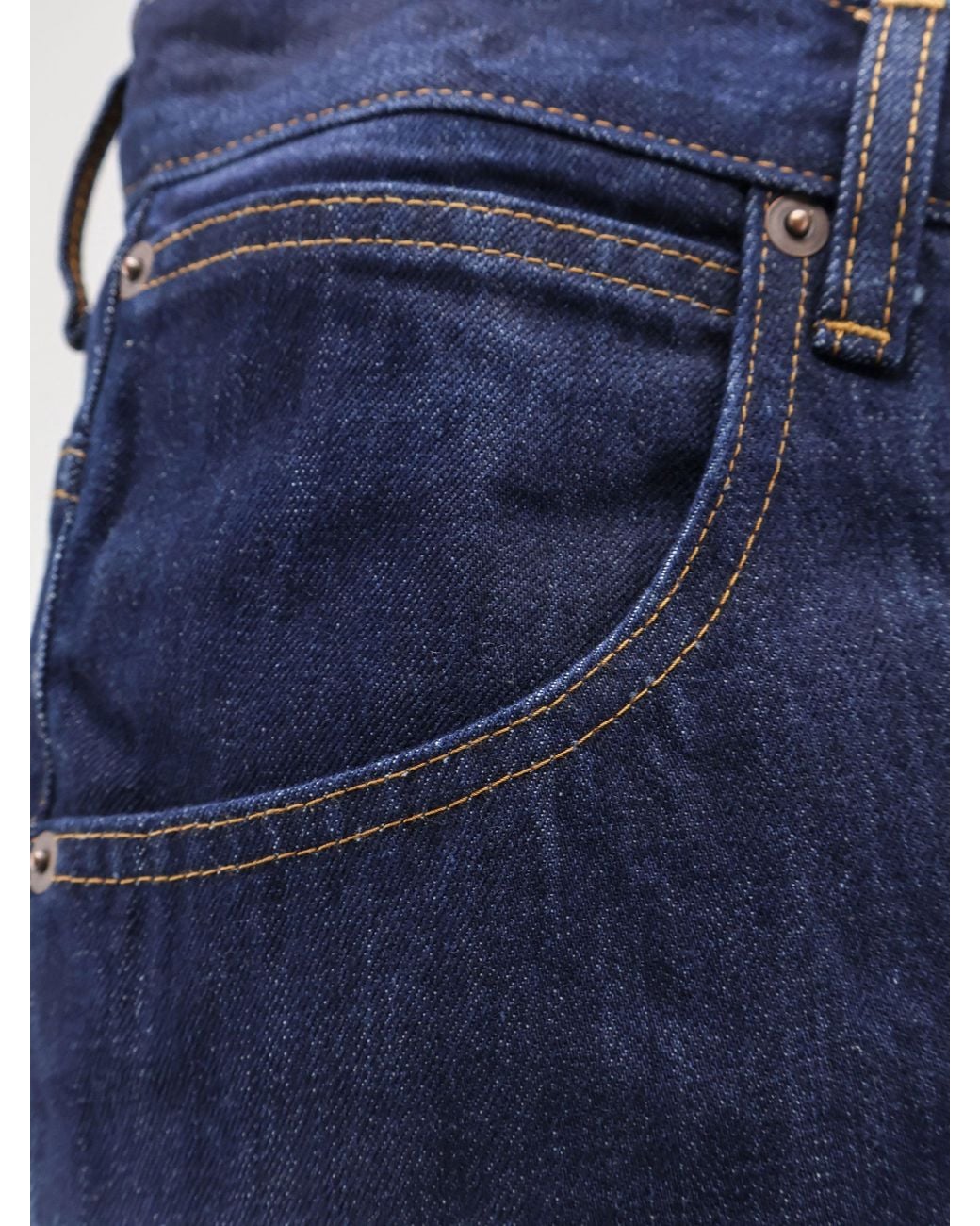 TONYWACK Blue Flared-Leg Cotton Jeans for men