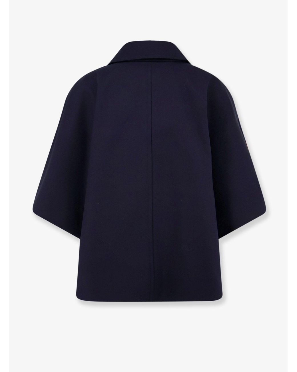 Max Mara Blue Jackets Cotone