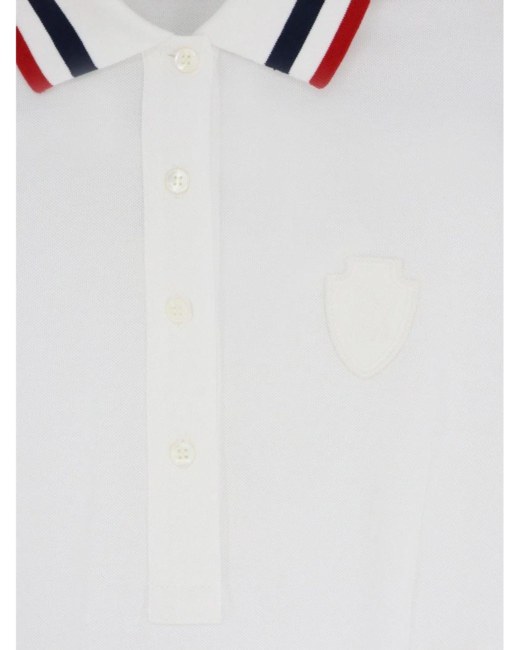 Brunello Cucinelli White Stretch Cotton Piquet Mini Dress
